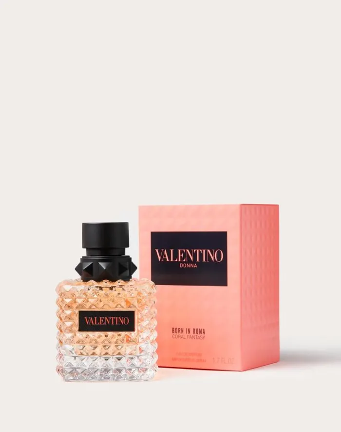 Valentino Perfumes For Her WomanMan Born In Roma Coral Fantasy Eau De Parfum Spray 50ml In Rubin Rubin