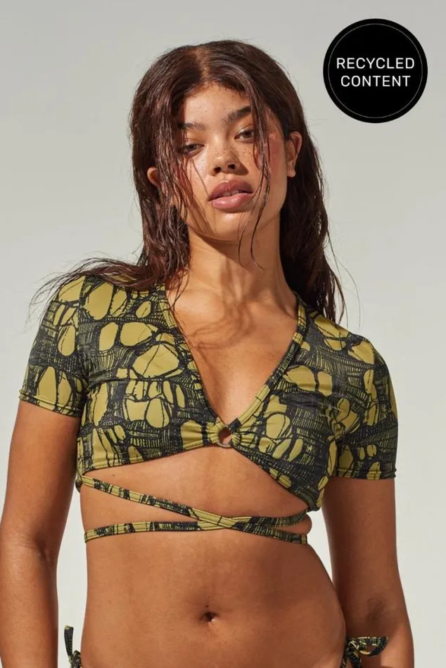 Venom TShirt Bikini Top Women The Ragged Priest Swim