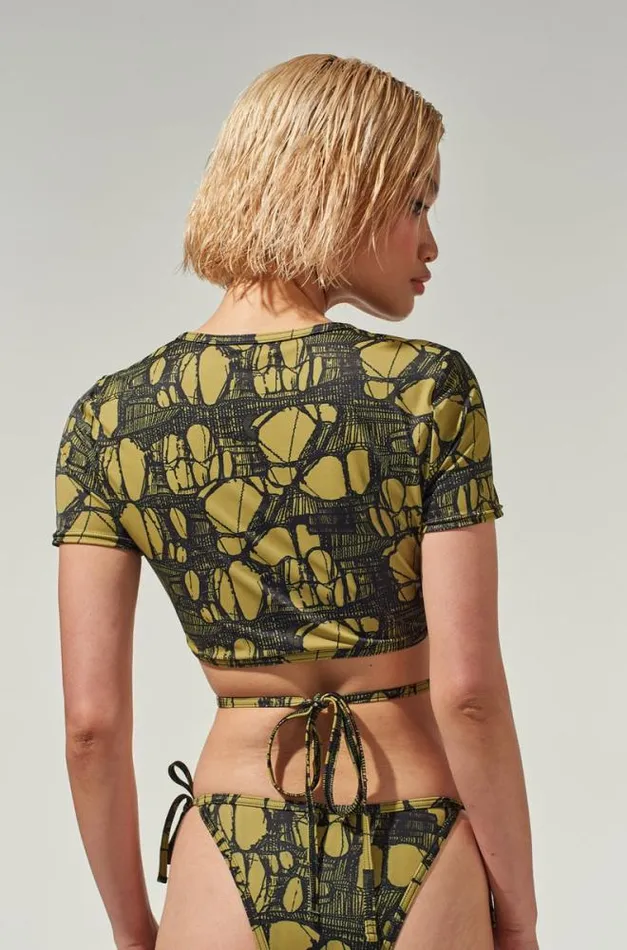 Venom TShirt Bikini Top Women The Ragged Priest Swim