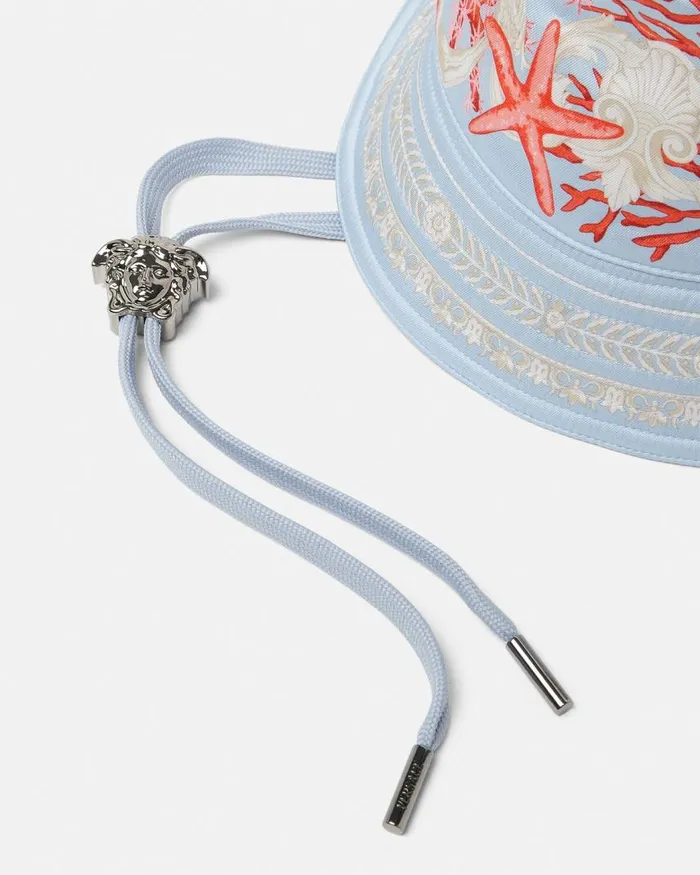 Versace Barocco Sea Bucket Hat Blueprint WomenMen Hats and Caps Versace Barocco Sea Bucket Hat Blueprint WomenMen Hats and Caps