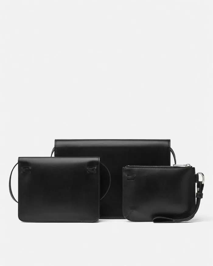 Versace Cargo Modular Messenger Bag Blacksilver Men Crossbody and Messengers Versace Cargo Modular Messenger Bag Blacksilver Men Crossbody and Messengers