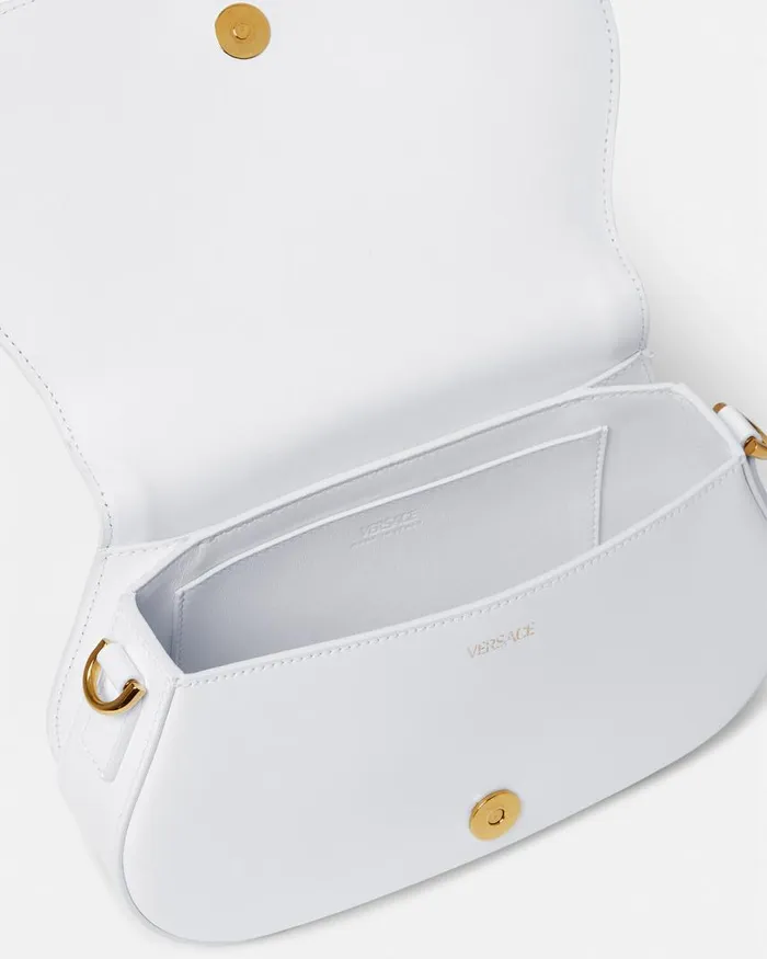 Versace Greca Goddess Shoulder Bag White Women Shoulder and Crossbody Versace Greca Goddess Shoulder Bag White Women Shoulder and Crossbody