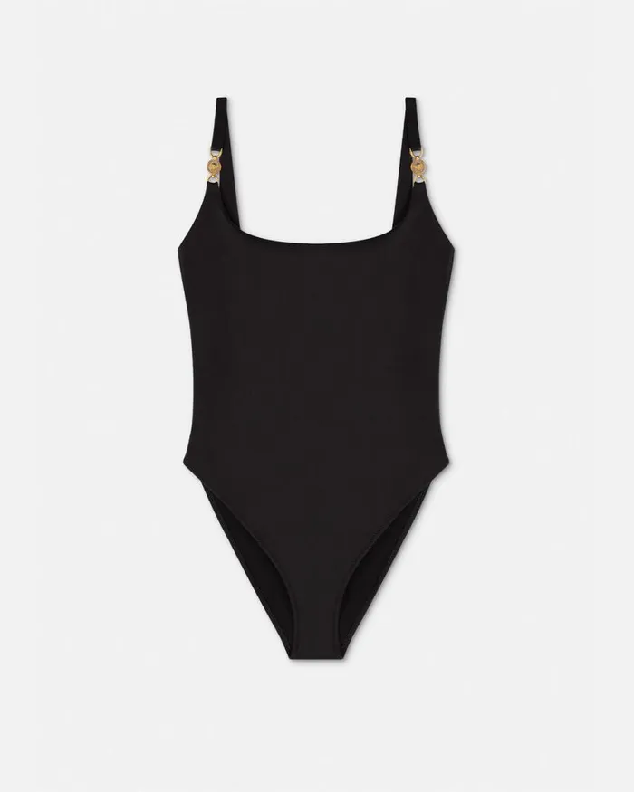 Versace Medusa 03995 OnePiece Swimsuit Black Women Swimwear