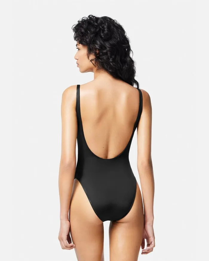 Versace Medusa 03995 OnePiece Swimsuit Black Women Swimwear Versace Medusa 03995 OnePiece Swimsuit Black Women Swimwear
