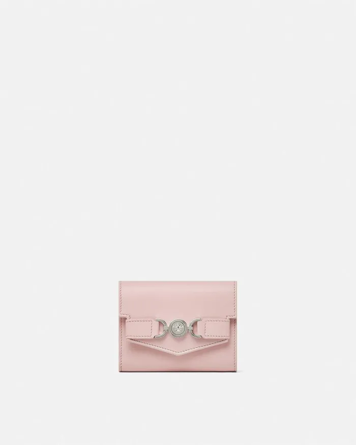 Versace Medusa 03995 Trifold Wallet Light Pink Women Wallets