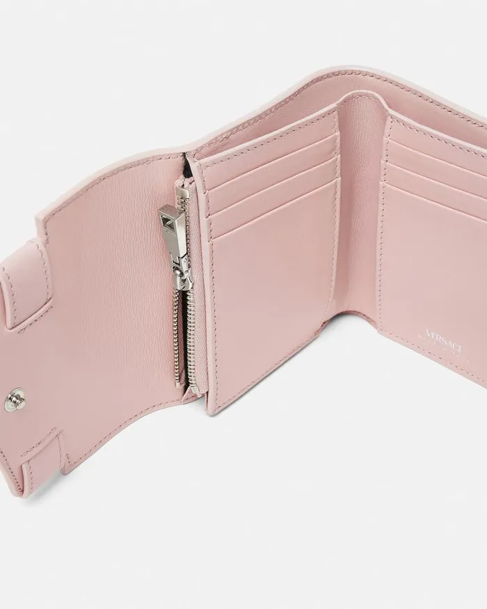 Versace Medusa 03995 Trifold Wallet Light Pink Women Wallets Versace Medusa 03995 Trifold Wallet Light Pink Women Wallets