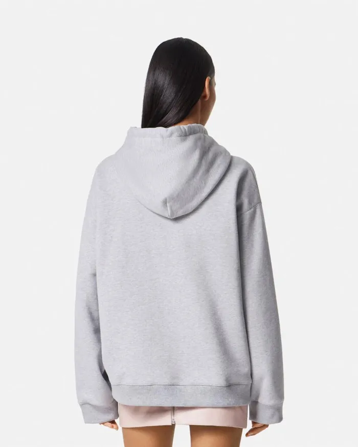 Versace Medusa Hoodie Gray Women TShirts and Sweatshirts Versace Medusa Hoodie Gray Women TShirts and Sweatshirts