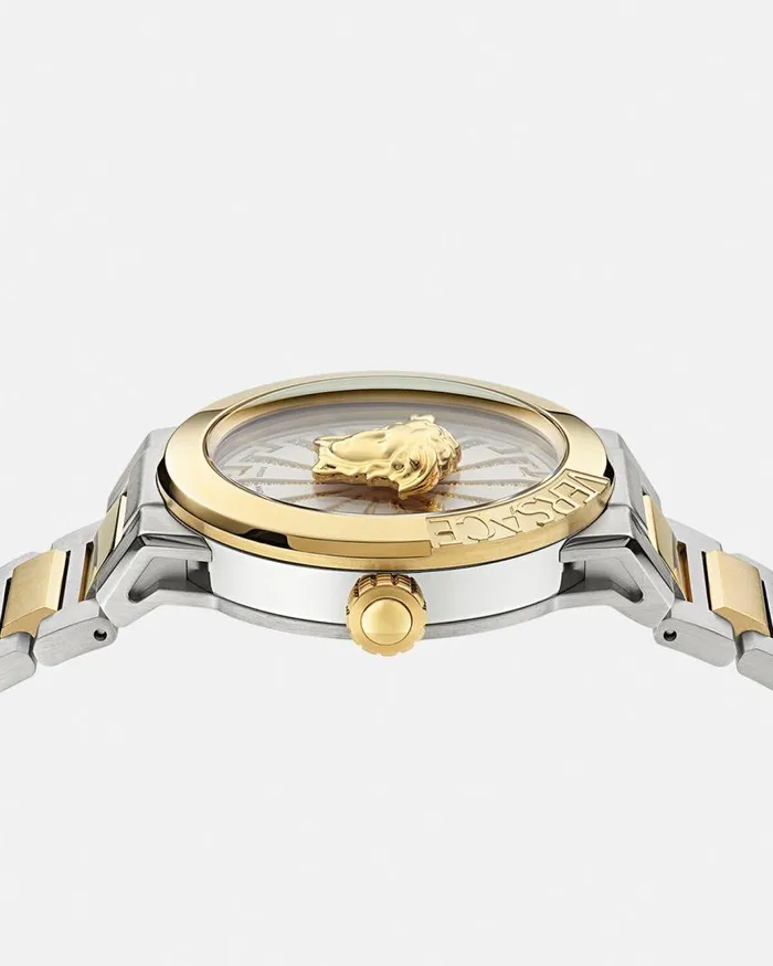 Versace Medusa Infinite Diamond Watch Silvergold Women Watches Versace Medusa Infinite Diamond Watch Silvergold Women Watches