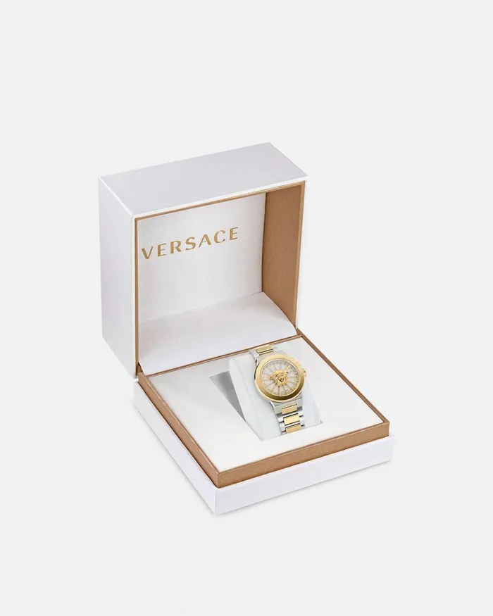 Versace Medusa Infinite Diamond Watch Silvergold Women Watches Versace Medusa Infinite Diamond Watch Silvergold Women Watches