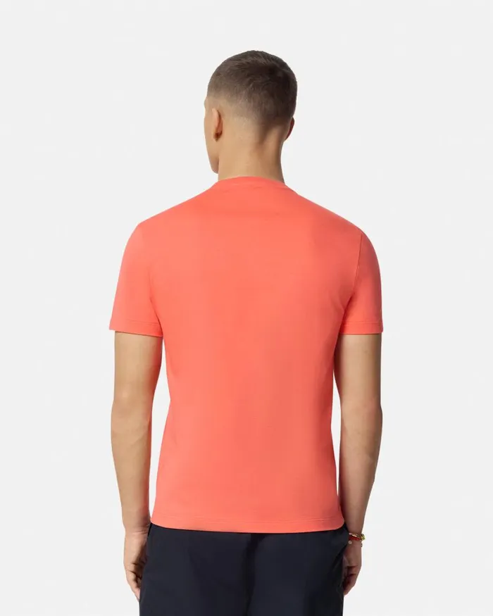 Versace Medusa TShirt Coral Men TShirts and Polos Versace Medusa TShirt Coral Men TShirts and Polos