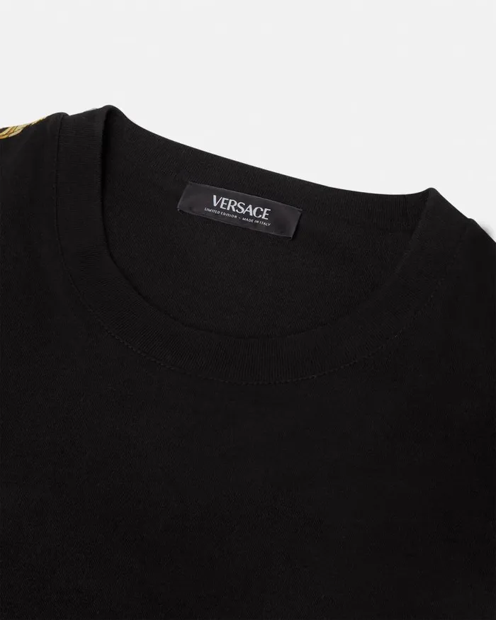 Versace Pride Barocco Logo TShirt Blackprint WomenMen TShirts and Sweatshirts Versace Pride Barocco Logo TShirt Blackprint WomenMen TShirts and Sweatshirts