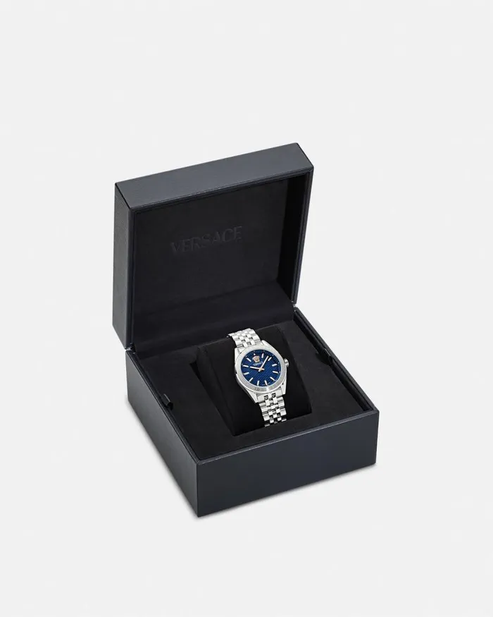 Versace VCode Lady Watch Bluesilver Women Watches Versace VCode Lady Watch Bluesilver Women Watches