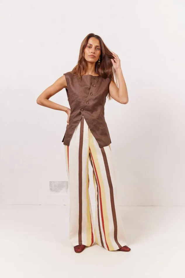 VRG GRL Sets Rule Linen Pants Ace 8211 Women VRG GRL Sets Rule Linen Pants Ace 8211 Women