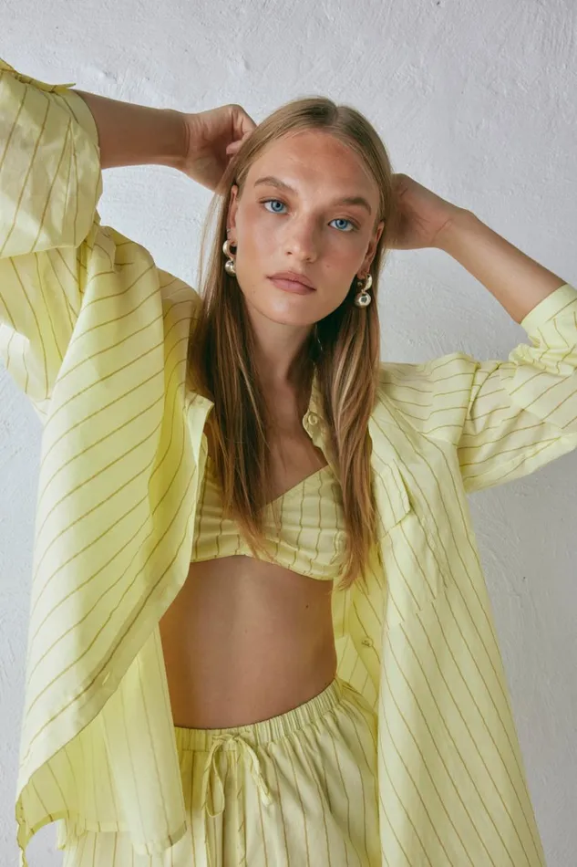 VRG GRL Shirts June Shirt Citrus 8211 Women VRG GRL Shirts June Shirt Citrus 8211 Women
