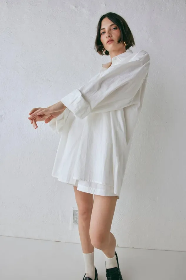 VRG GRL Shirts June Shirt White 8211 Women VRG GRL Shirts June Shirt White 8211 Women