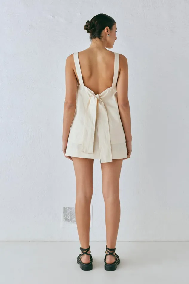 VRG GRL Sleeveless Elka Top Cream 8211 Women VRG GRL Sleeveless Elka Top Cream 8211 Women