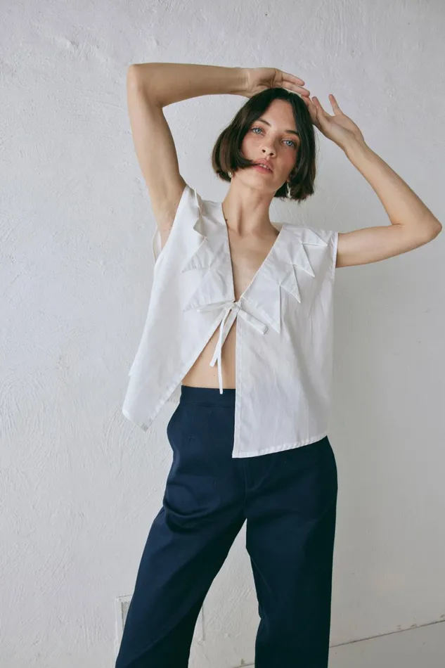 VRG GRL Vests Zella Top White 8211 Women