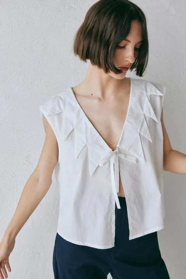 VRG GRL Vests Zella Top White 8211 Women VRG GRL Vests Zella Top White 8211 Women