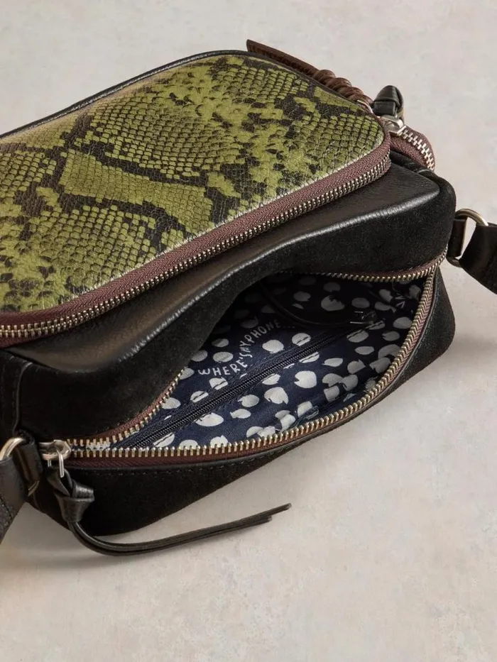White Stuff Bags Women Lana Camera Bag Black Multi White Stuff Bags Women Lana Camera Bag Black Multi