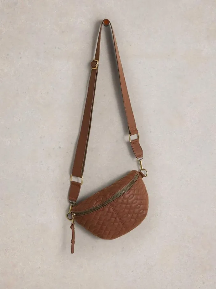 White Stuff Bags Women Mini Sebby Leather Sling Bag Mid Tan White Stuff Bags Women Mini Sebby Leather Sling Bag Mid Tan