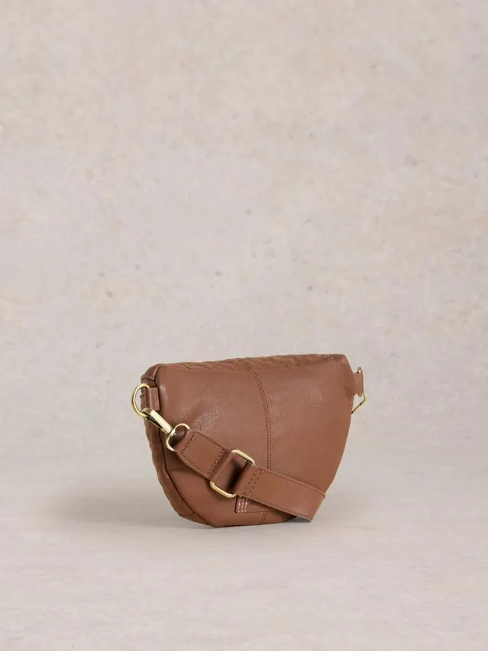White Stuff Bags Women Mini Sebby Leather Sling Bag Mid Tan White Stuff Bags Women Mini Sebby Leather Sling Bag Mid Tan