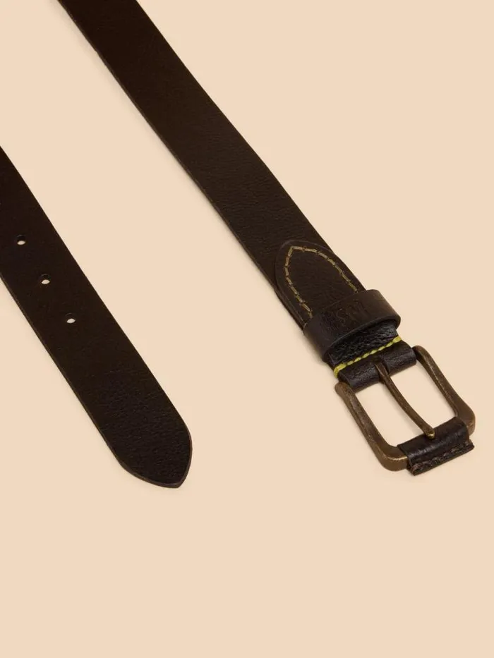 White Stuff Belts Men Leather Buckle Belt Pure Black White Stuff Belts Men Leather Buckle Belt Pure Black