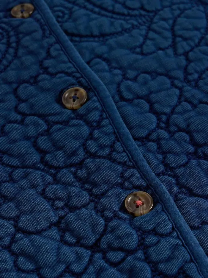 White Stuff Coats and Jackets Women Dennie Embroidered Gilet Denim Multi White Stuff Coats and Jackets Women Dennie Embroidered Gilet Denim Multi