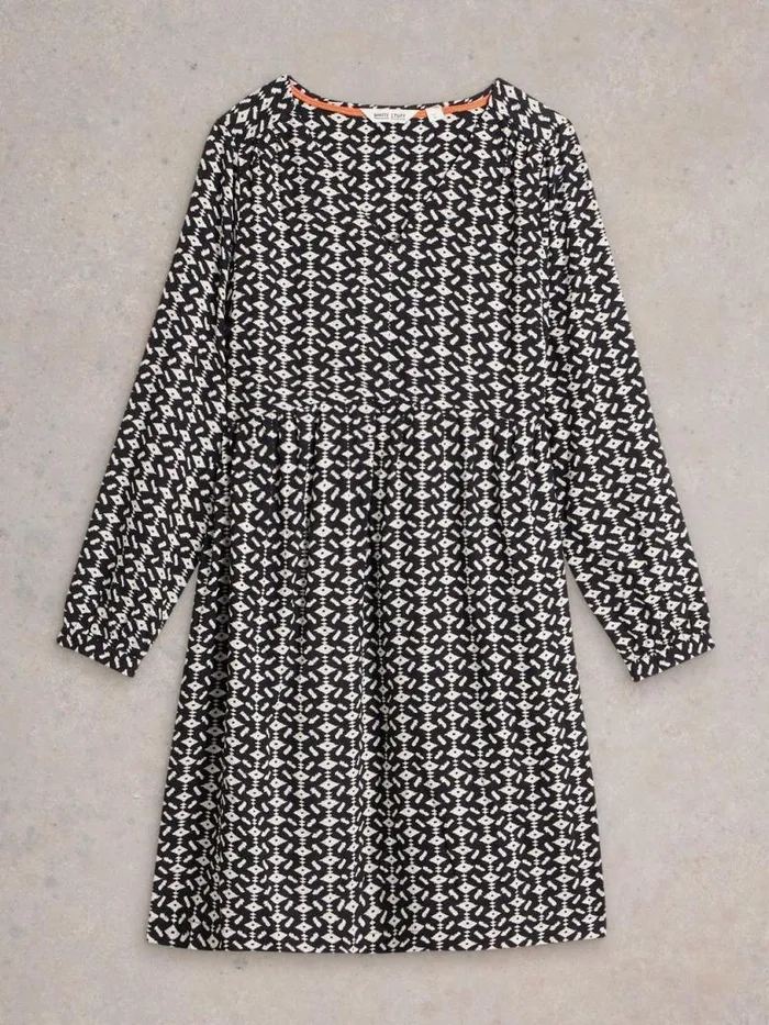 White Stuff Dresses Women Penelope Dress Black Print