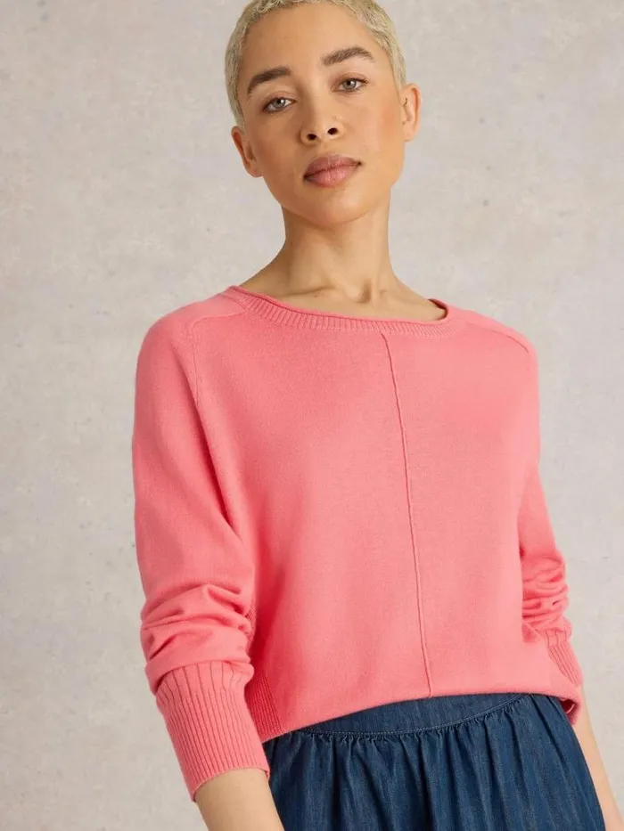 White Stuff Knitwear Women CITY JUMPER Mid Coral White Stuff Knitwear Women CITY JUMPER Mid Coral