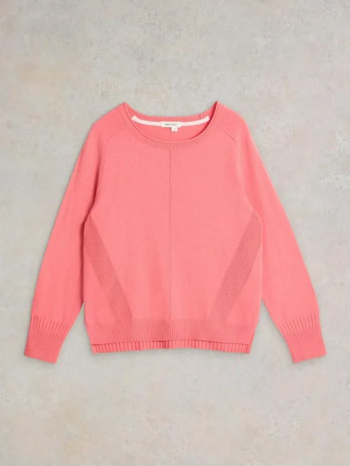 White Stuff Knitwear Women CITY JUMPER Mid Coral White Stuff Knitwear Women CITY JUMPER Mid Coral