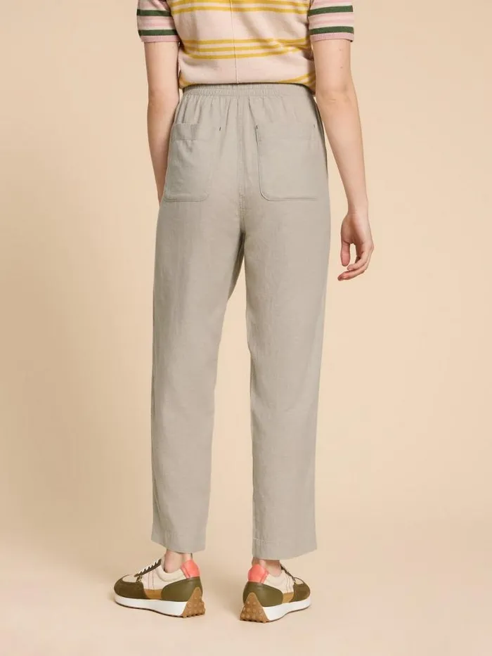 White Stuff Shorts Women Elle Linen Blend Trouser Light Natural White Stuff Shorts Women Elle Linen Blend Trouser Light Natural