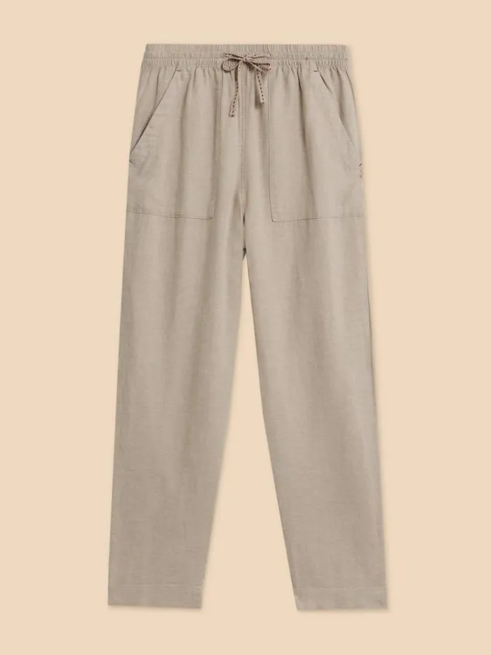 White Stuff Shorts Women Elle Linen Blend Trouser Light Natural White Stuff Shorts Women Elle Linen Blend Trouser Light Natural