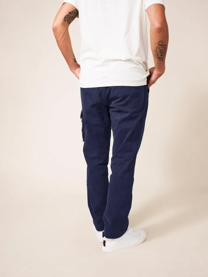 White Stuff Trousers Men Kegworth Organic Cargo Trouser Dark Navy White Stuff Trousers Men Kegworth Organic Cargo Trouser Dark Navy