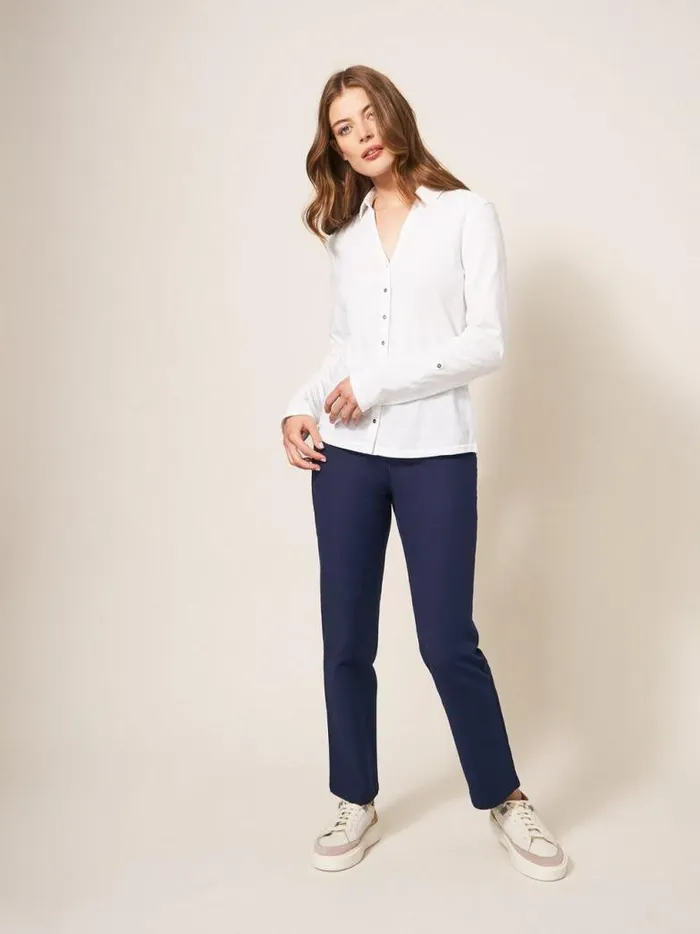 White Stuff Trousers Women Savannah Stretch Trousers Dark Navy White Stuff Trousers Women Savannah Stretch Trousers Dark Navy