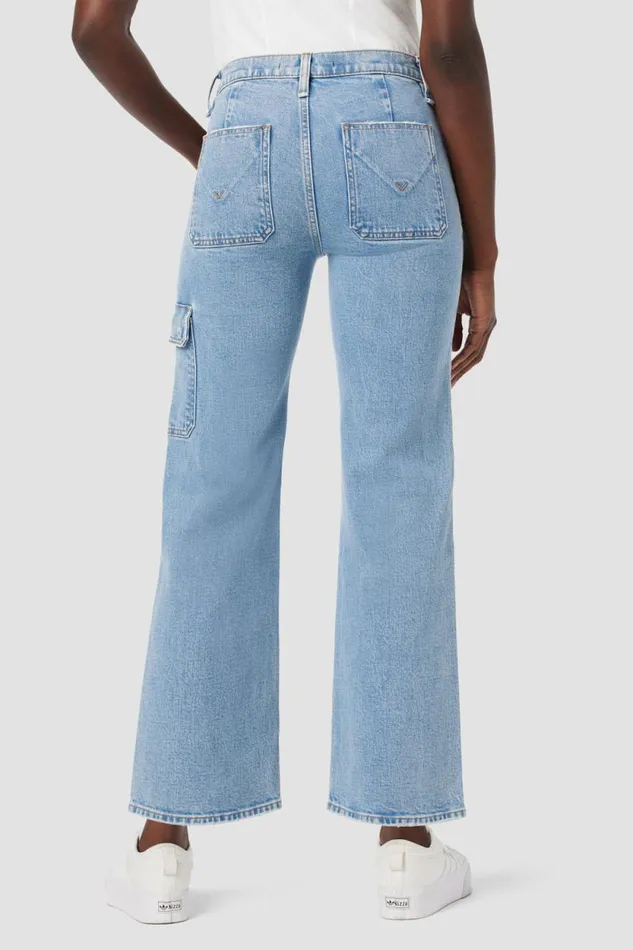 Wide Leg Women Hudson Jeans Rosie HighRise Wide Leg Cargo Jean Reservoir Wide Leg Women Hudson Jeans Rosie HighRise Wide Leg Cargo Jean Reservoir