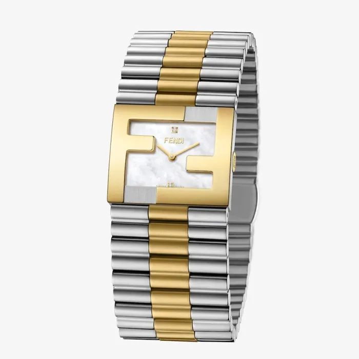 Woman 24x20mm Watch With Ff Logo Bezel Multicolour Fendi Watches