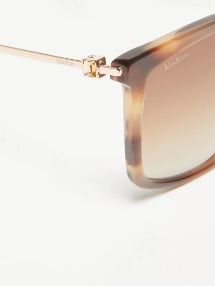 Woman Butterfly Sunglasses Tawny Bronze Brown Maxmara Eyewear Woman Butterfly Sunglasses Tawny Bronze Brown Maxmara Eyewear