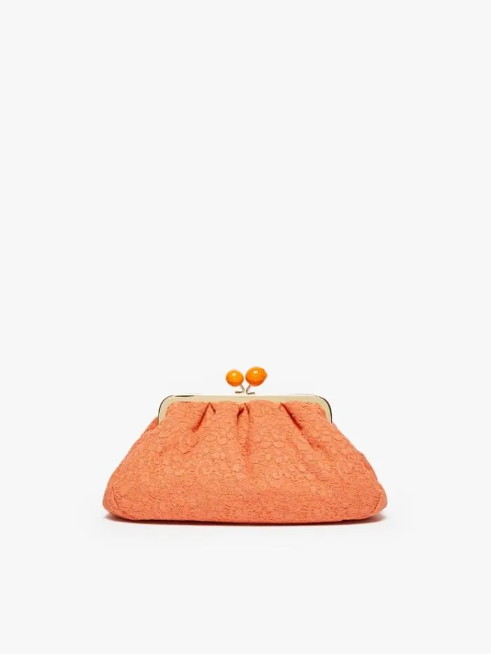 Woman Hommage La France Pasticcino Bag In Lace Tangerine Maxmara Weekend Bag Woman Hommage La France Pasticcino Bag In Lace Tangerine Maxmara Weekend Bag