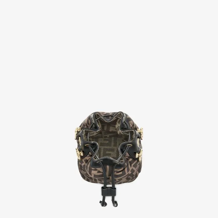 Woman Quilted Ff Silk Mini Bag Multicolour Fendi Mini Bags