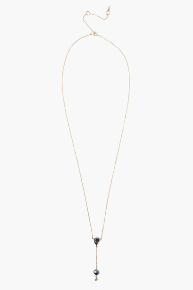 Women 14k Sloane Lariat Necklace Peacock Pearl Chan Luu Necklaces
