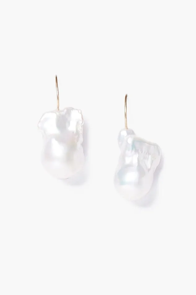 Women 14k White Le Baroque Earrings Chan Luu Earrings