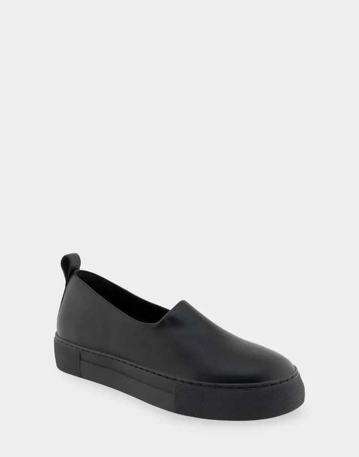 Women Aerosoles Wedges Comfortable Strech Hidden Wedge Slip On Flatform Sneaker In Black Stretch Faux Leather Women Aerosoles Wedges Comfortable Strech Hidden Wedge Slip On Flatform Sneaker In Black Stretch Faux Leather