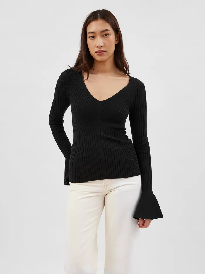 Women Anna Quan 8211 Imelda Top in Black Raven Tops The UNDONE