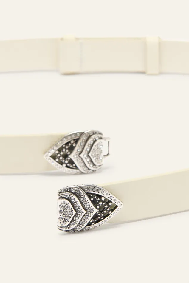 Women Belts Baandsh Jewel Belt Betina Gray
