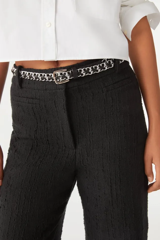 Women Belts Baandsh Metal Belt Brooke Gray