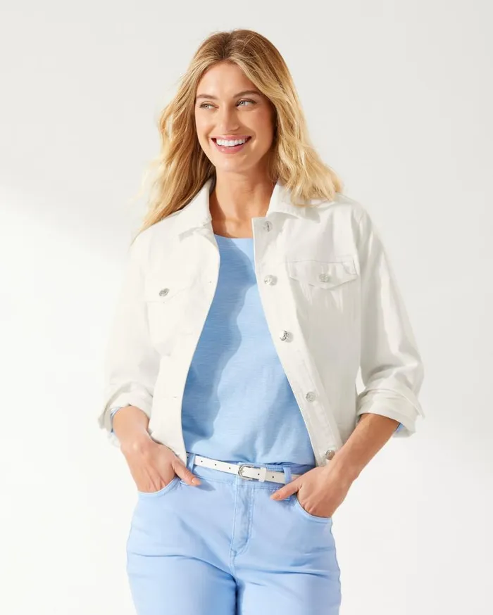 Women Boracay Indigo Jean Jacket Med Playa Wash Tommy Bahama Jackets Women Boracay Indigo Jean Jacket Med Playa Wash Tommy Bahama Jackets