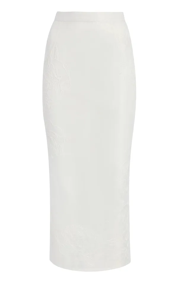 Women Bottoms Cinq Sept Etta Skirt Ivory