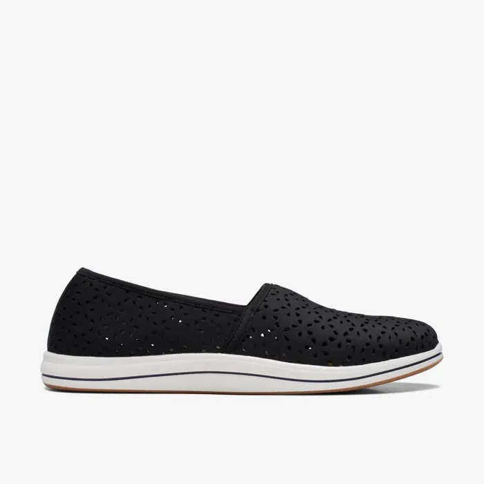 Women Breeze Emily Black Clarks Flats