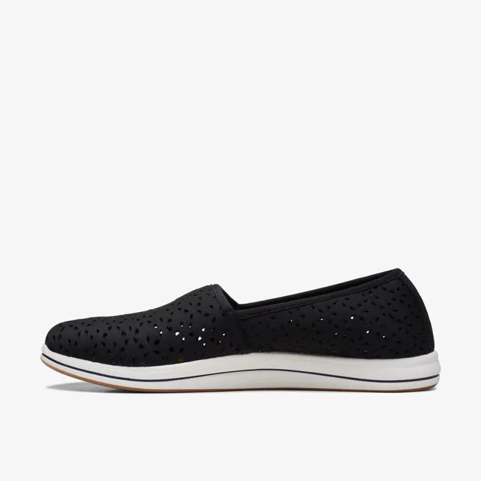 Women Breeze Emily Black Clarks Flats