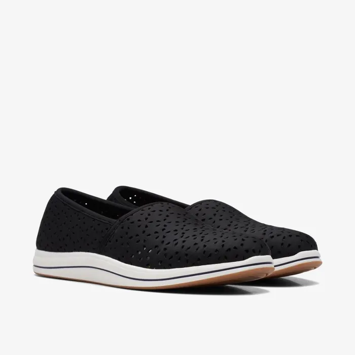 Women Breeze Emily Black Clarks Flats